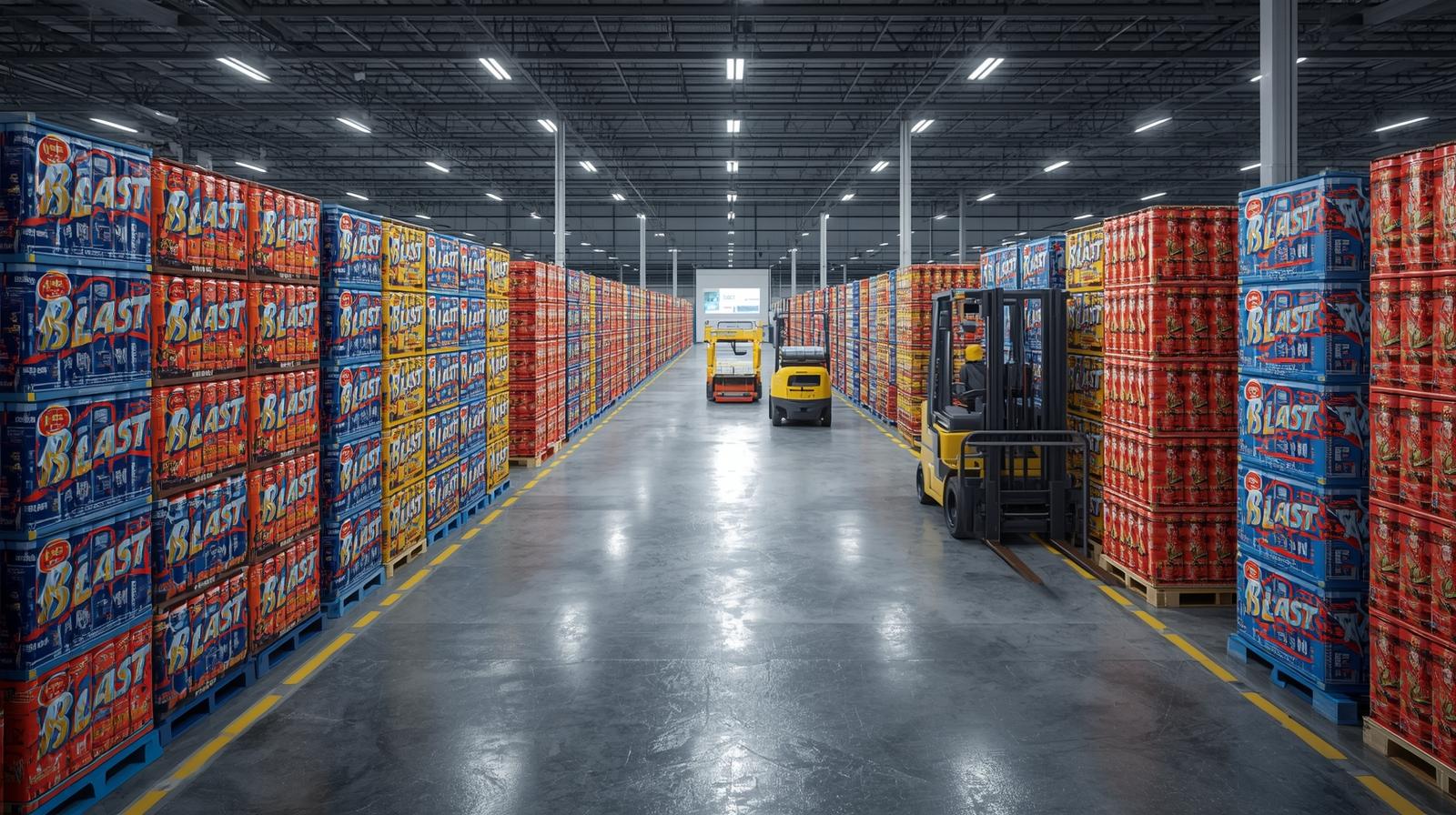 i need a picture for K2 Blast drink Warehouse & Logistics Solutions and attached picture (3)